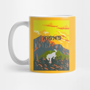 Bronco Built Wild - Yellow Sky Mug